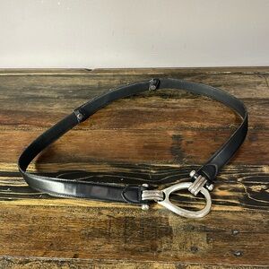 Adjustable black belt - fully adjustable from 22” and extending to 40” XL cute